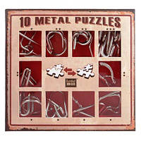 Набір головоломок 10 Metall Puzzles Red Eureka 3D Puzzle