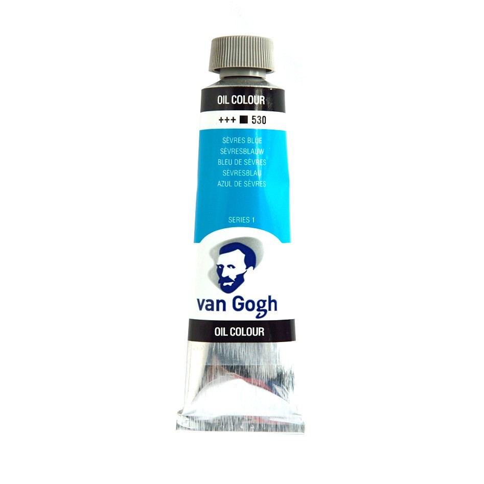 Фарба масляна Van Gogh 530 Севреський блакитний 40 мл, фото 1