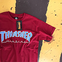 Thrasher . Мужская и женская футболка. Топовая бирка. XS