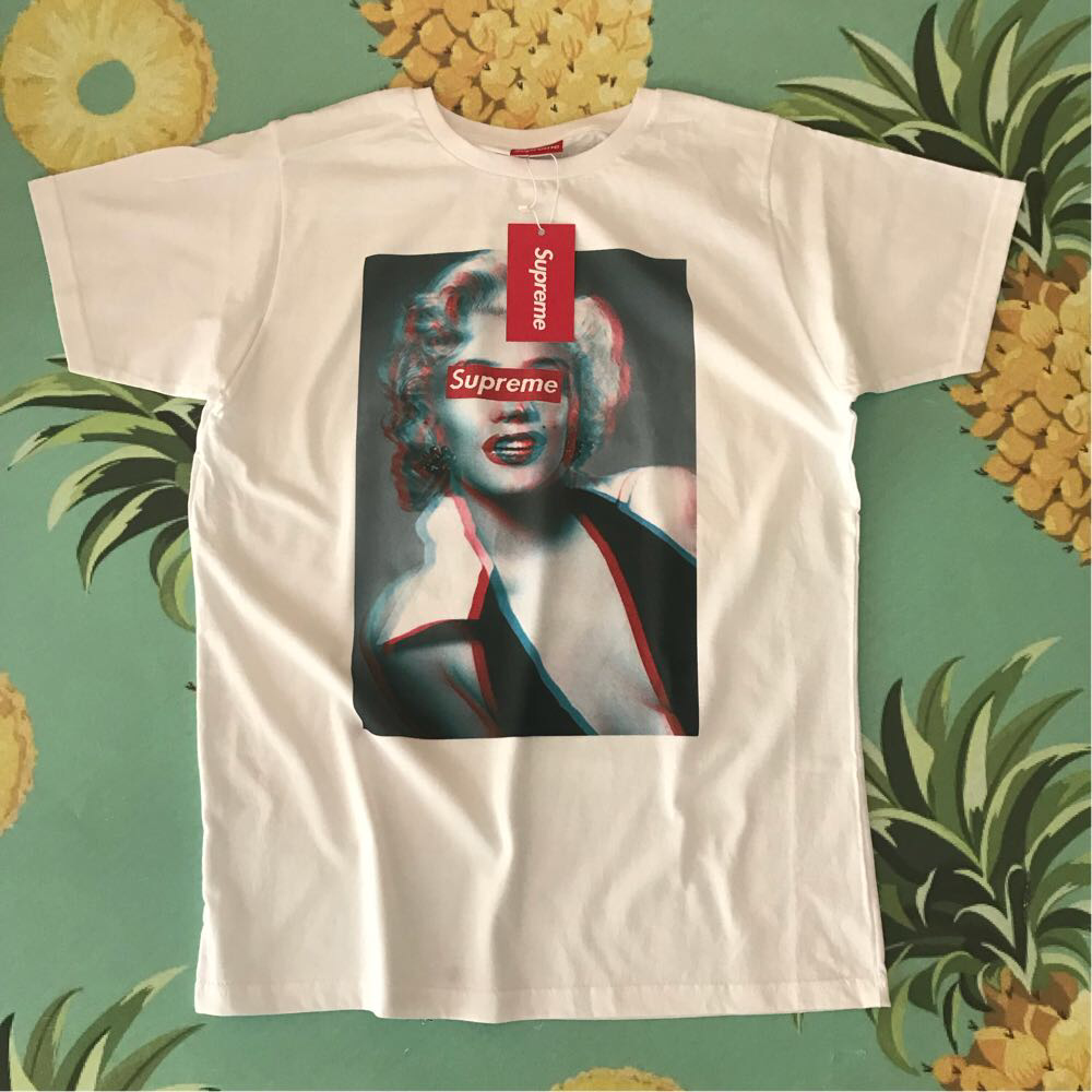 Футболка Supreme Marilyn Monroe •