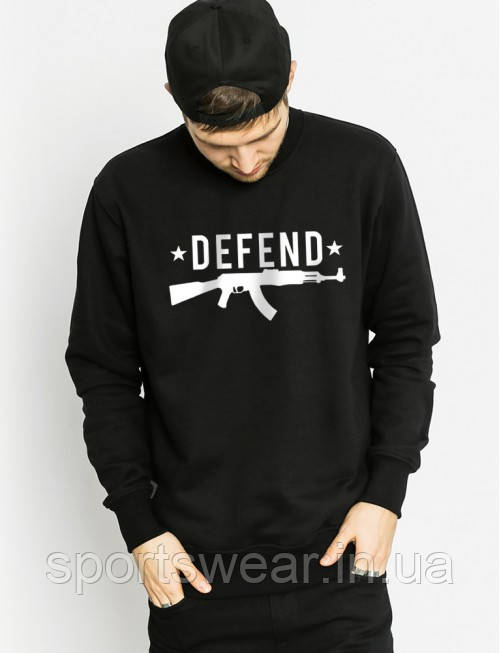 Світшот чоловічий Defend | Кофта Defend ( Чоловіча, Жіноча, Дитяча ) "" В стилі Defend ""