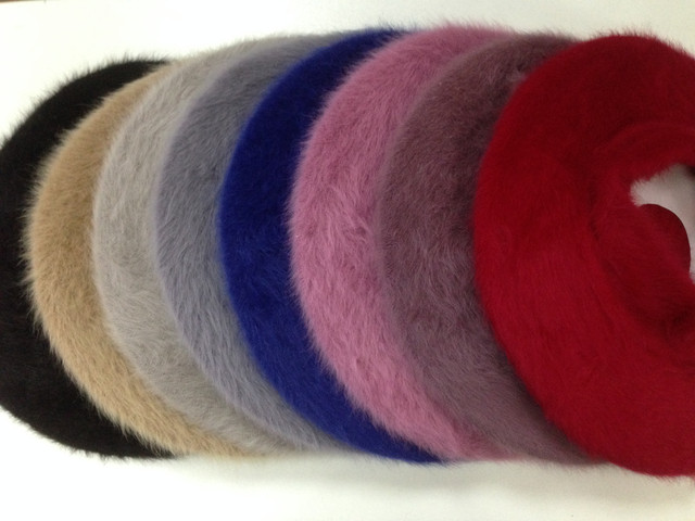 Темно Синий Женский Берет Из Ангоры на Ножке — в Категории "Береты" на ...