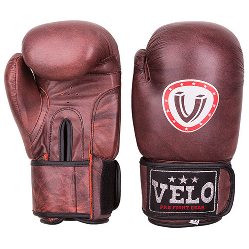 Боксерські шкіряні рукавички Velo Antique (10-12oz)