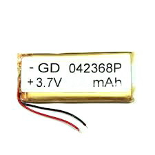 Літій-полімерний акумулятор 042368, 650mAh