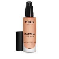 Стійка рідка тональна основа KIKO UNLIMITED FOUNDATION SPF 15 WR50