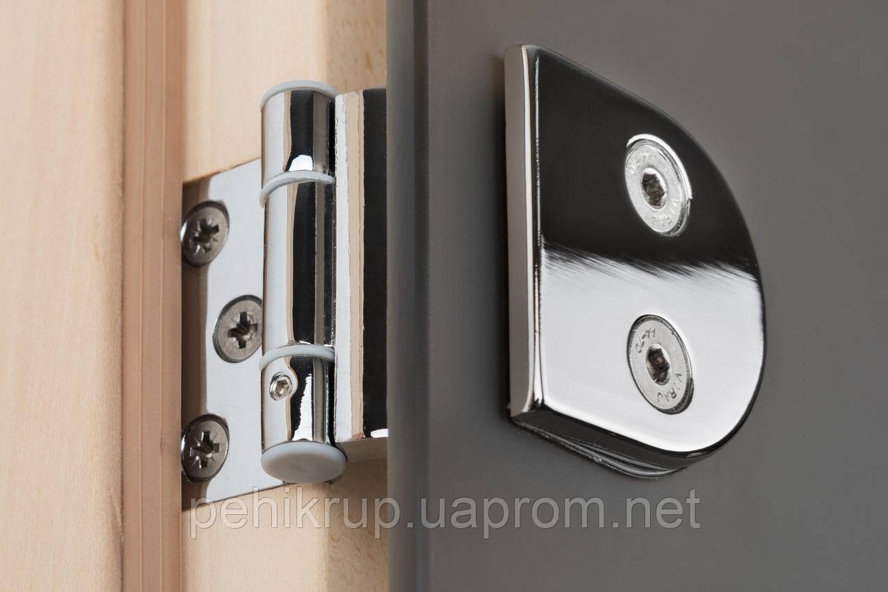 Алюминиевая дверь для хамама бронза 70/190 алюминий - фото 7 - id-p700843736