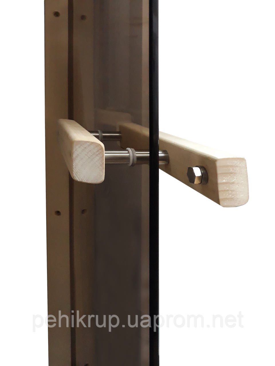 Алюминиевая дверь для хамама бронза 70/190 алюминий - фото 2 - id-p700843736