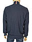 Синя кофта на змійці для чоловіків Fabiani 7313 K.Darkblue, фото 3