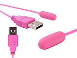 Вібратор яйце з живленням від USB Round, фото 3