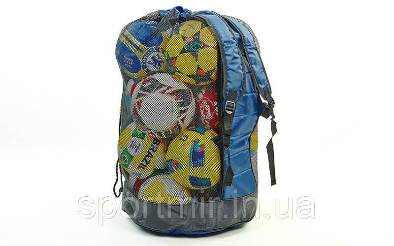 Сумка-рюкзак на 20 м'ячів С-4894 (поліестер, р-р 85x50x45sм ), фото 1