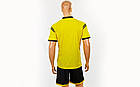 Футбольна форма Hatch CO-1705-Y (PL, р-р S-3XL-42-54, зріст 160-190 см, жовтий, шорти чорні), фото 5