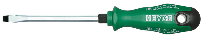 Викрутка шліц ремонтна з стержнем для ключа двокомпонентна ручка 8х150 мм HEYCO Німеччина , фото 1