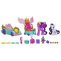 Святковий кортеж із Сутінковою Іскоркою, Рариті та Спайком від Hasbro My Little Pony