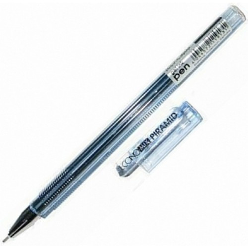Ручка гелева ECONOMIX PIRAMID ( товщина 0,5 мм, синя