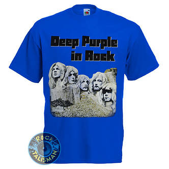 Футболка DEEP PURPLE In Rock синя, фото 2