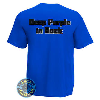 Футболка DEEP PURPLE In Rock синя, фото 3