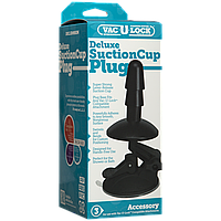 Присоска Vac-U-Lock для душу Doc Johnson Deluxe Suction Cup Plug