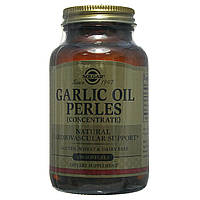Часникове масло (Garlic Oil Perles), Solgar, 250 капсул