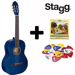 Гітара класична Stagg C440 BL (Струна + Медіатор)
