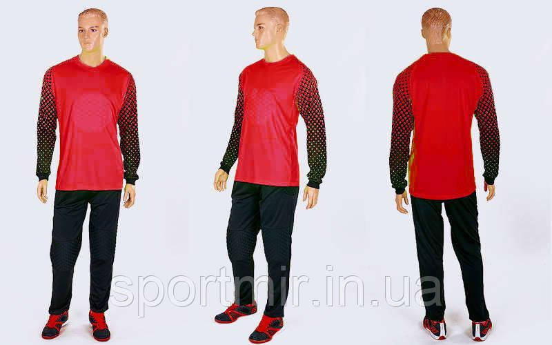 Форма футбольного воротаря FIRST CO-018-R (PL, р-р L-XXL, червоний), фото 1