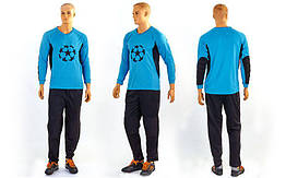 Форма футбольного воротаря GOAL CO-5906-LB 026 (PL, р-р L-XXL, блакитний)
