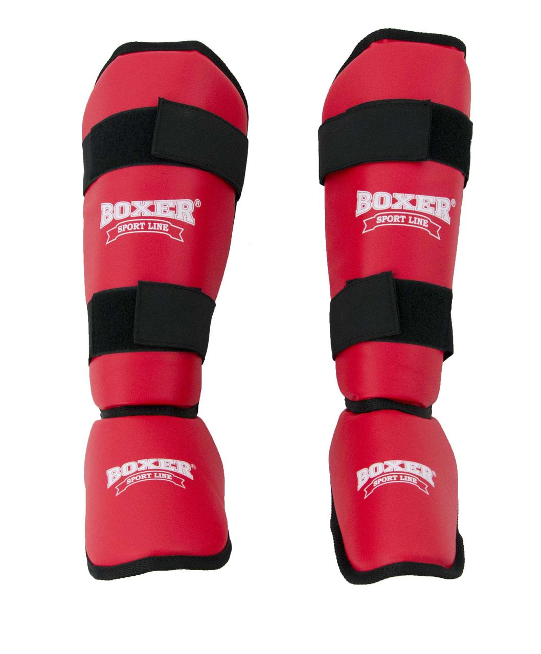 Захист гомілки та стопи зі шкірозамінника Еліт Boxer L (bx-0047)