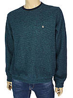 Стильний чоловічий светр Better Life 344 H green в зеленім забарвленні