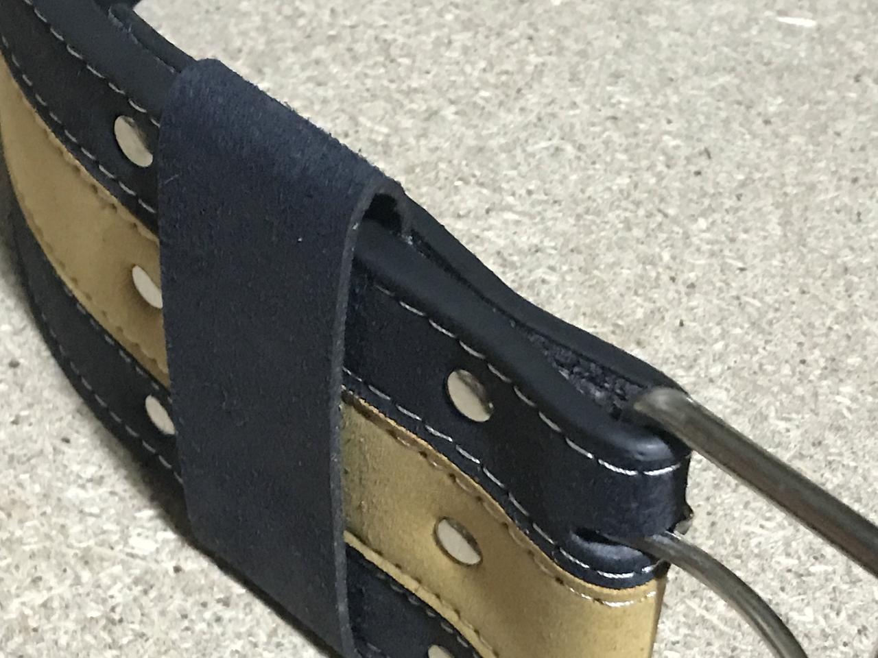Пояс (ремень) кожаный для пауэрлифтинга 105см OSPORT (MS 1505) - фото 2 - id-p795071331