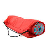 Чохол для килимка та каремату для туризму та фітнесу OSPORT 16 см (FI-0030-1) Червоний, фото 3