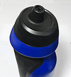 Пляшка (пляшка) для води та напоїв спортивна 600мл Profi (MS 1816) Синя, фото 3