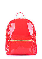 Рюкзак женский яркий красный молодежный практичный качественный городской э POOLPARTY Xs