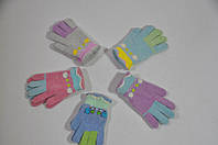 Детские вязаные перчатки