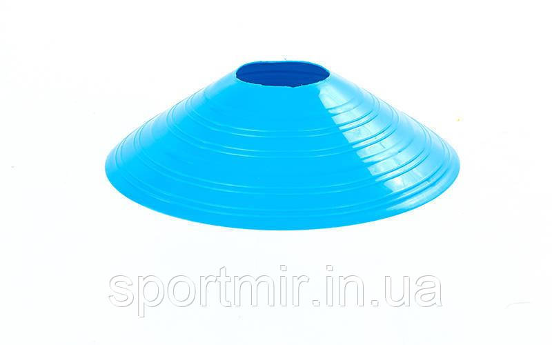 Фішки для розмітки поля 1шт URR C-6100-1 (пластик, d-20sм, h-5см, кольори в асортименті), фото 1