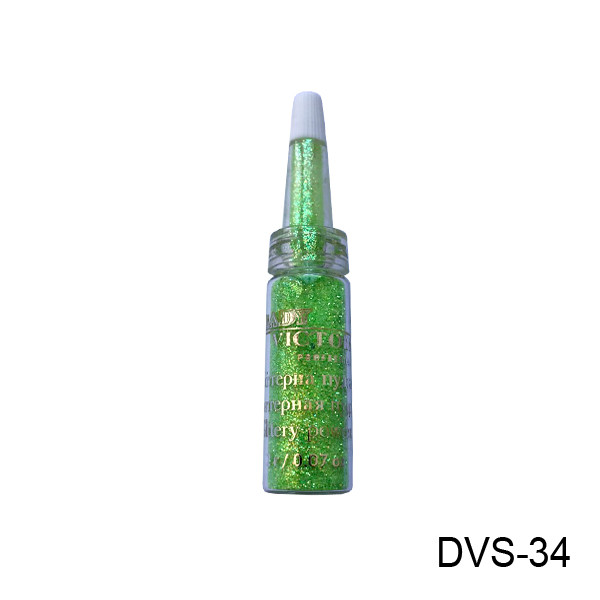 Сухой блеск в бутылке для дизайна ногтей. DVS-(10-51) 34 - фото 1 - id-p795245769
