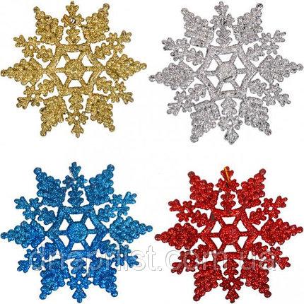 Прикраса новорічна Сніжинка (D-11см.), фото 1