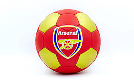 М'яч футбольний No5 Гриппі 5слів. ARSENAL FB-0047-3656 (No5, 5 см, зшитий вручну)