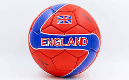 М'яч футбольний No5 Гриппі 5слів. ENGLAND FB-0047-756 (No5, 5 см, пошитий вручну)
