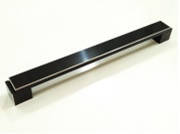 Ручка мебельная 192mm ELMAS Черная 14.510