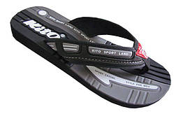 В'єтнамки підліткові KITO KWE770-BLACK (EVA, р-р RUS-36-39)