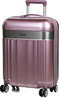 Чемодан Titan SPOTLIGHT FLASH Ti831406-12 пластиковый, 37л розовый