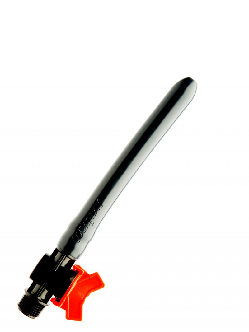 Гнучка силіконова насадка для душу з краном Flexi Hose 15 см (6 inch), фото 1