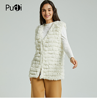 Хутряний жилет із хутра кролика 46-48р