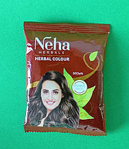 Хна для волосся Neha Herbals Brown коричнева, 20 г