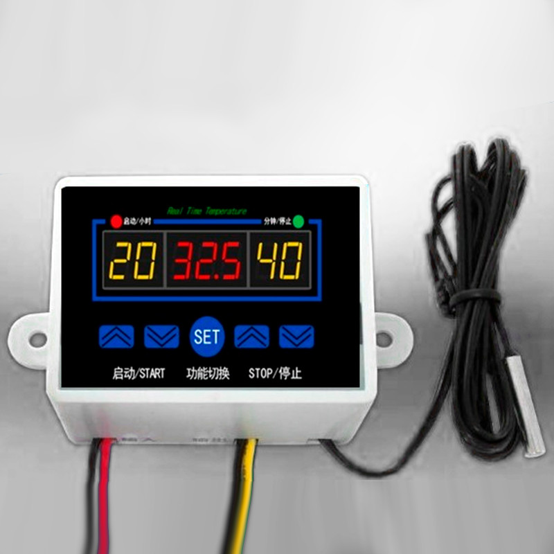 XH-W1411 Терморегулятор, термостат, реле -55 ... +110, в Корпусі (12В)