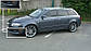 Накладки на передній бампер ікла Audi A4 B7 2004-2008 г., фото 3