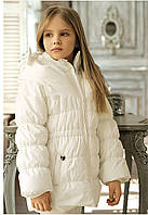 Зимова куртка для дівчинки Ceremony by Wojcik 31466 біла 122