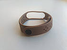 Ремінець Xiaomi Mi Band 4 / 3 MiJobs Sport Light силіконовий Коричневий 1703P, фото 2