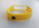 Ремінець Xiaomi Mi Band 4 / 3 MiJobs Sport Light силіконовий Жовтий 1703P, фото 2