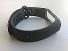 Ремінець Xiaomi Mi Band 4 / 3 MiJobs Sport Light силіконовий Чорний 1703P, фото 5