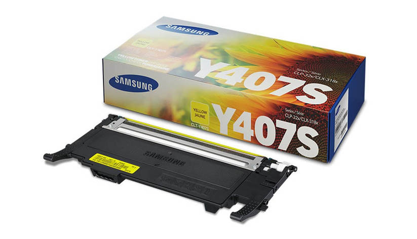 Заправка картриджа Samsung CLT-Y407S vellow для принтера Samsung CLP-320, 320N, 325, CLX-3185, фото 2
